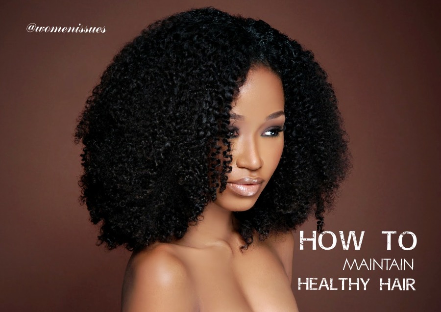 How to maintain healthy hair