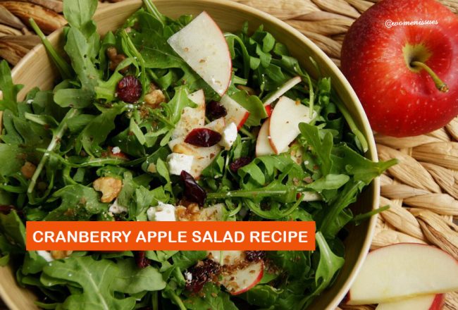 CRANBERRY APPLE SALAD RECIPE - Women Issues